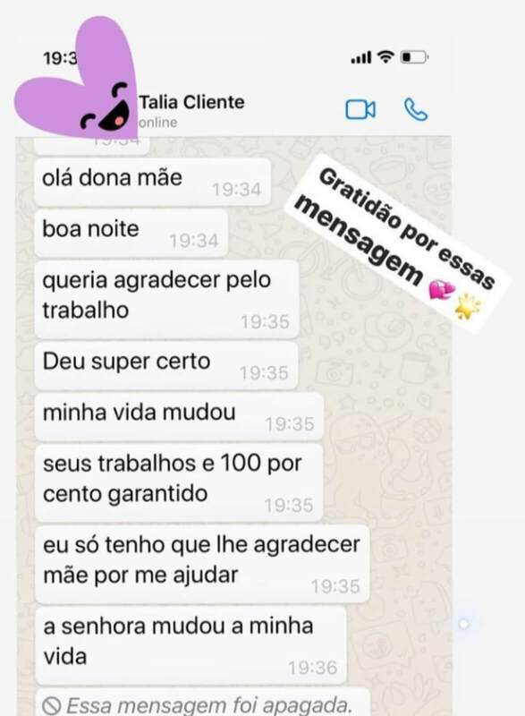 Depoimento WhatsApp — Pai Fábio de Ogum