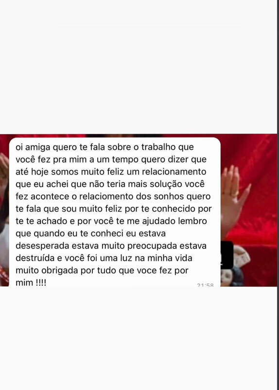 Depoimento WhatsApp — Pai Fábio de Ogum
